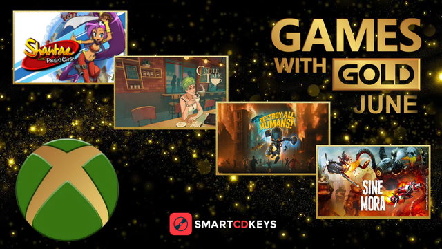 Annonce de nouveaux Games with Gold gratuits pour juin 2020!