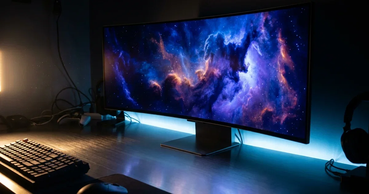 Alienware AW3926QW revela OLED de 39 polegadas 5K2K com faixa RGB em ...