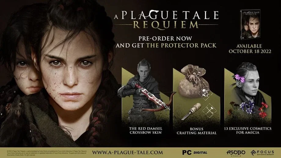 A Plague Tale: Requiem - Protector Pack (DLC) (PS5) gallery image 2