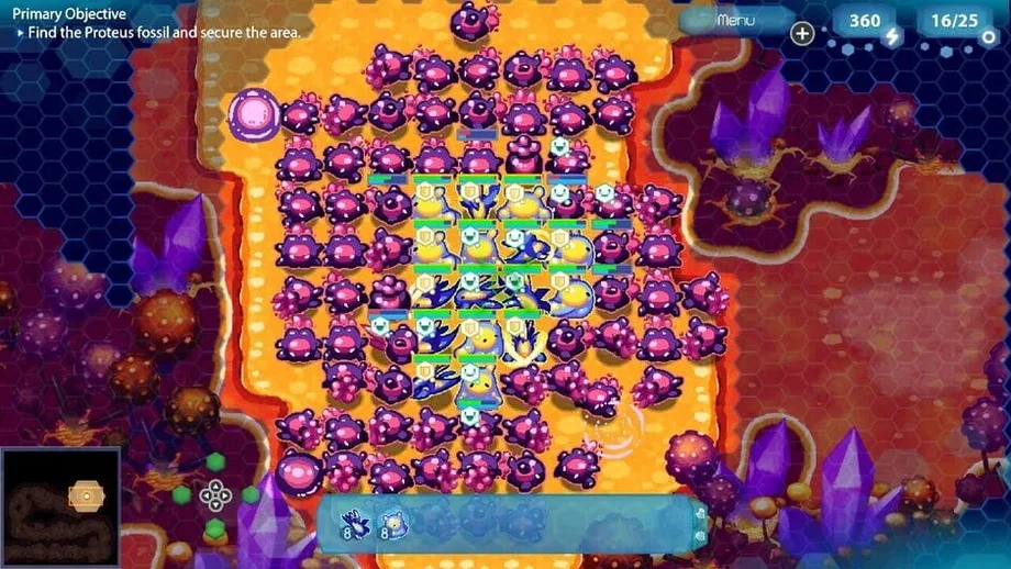 Amoeba Battle: Microscopic RTS Action (Switch) gallery image 4