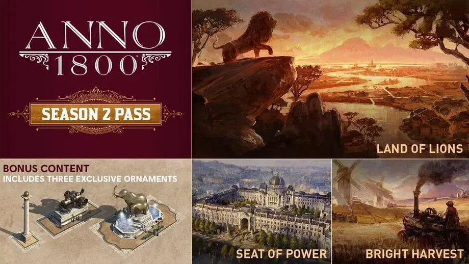 Anno 1800: Season 2 Pass (DLC) (PC) gallery image 2