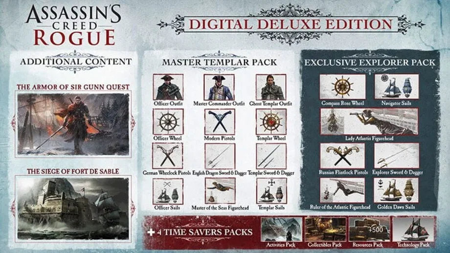 Assassin's Creed Rogue: Deluxe Edition (PC) gallery image 3