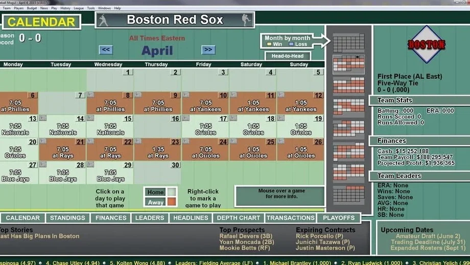 Baseball Mogul Diamond (PC) gallery image 2