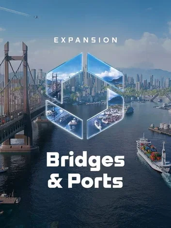 Cities: Skylines II - Bridges & Ports (DLC) (PC)
