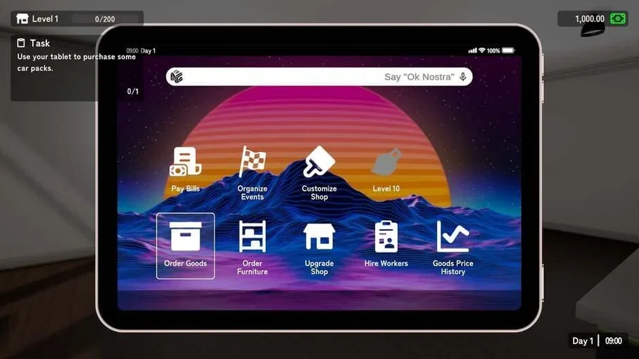 Collectible Cars Shop Simulator (Switch) gallery image 2