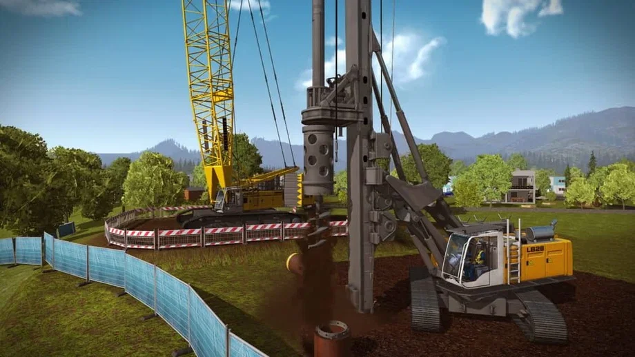 Construction Simulator 2015: Liebherr LR 1300 (DLC) (PC) gallery image 9