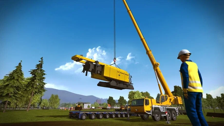 Construction Simulator 2015: Liebherr LR 1300 (DLC) (PC) gallery image 11