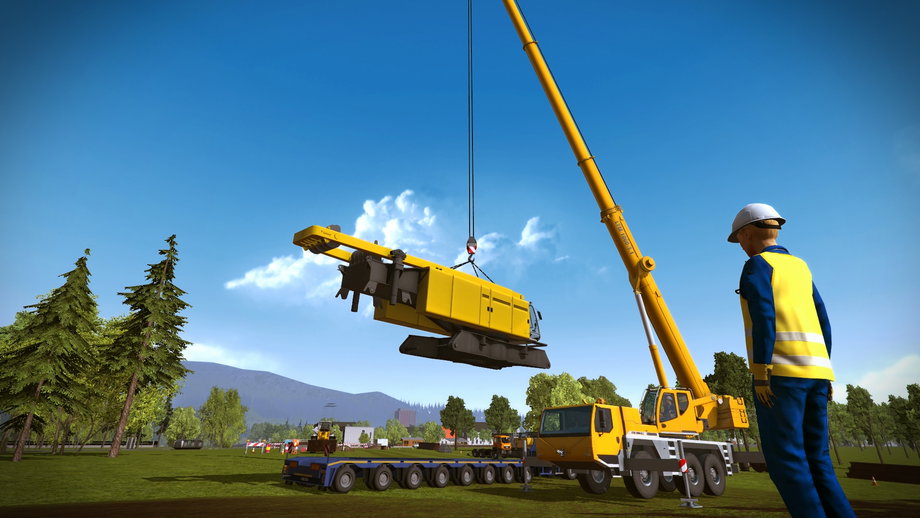 Construction Simulator 2015: Liebherr LR 1300 (DLC) (PC) gallery image 3