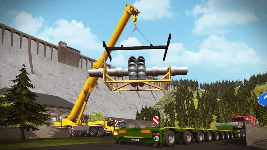Construction Simulator 2015: Liebherr LTM 1300 6.2 (DLC) (PC) gallery image 7