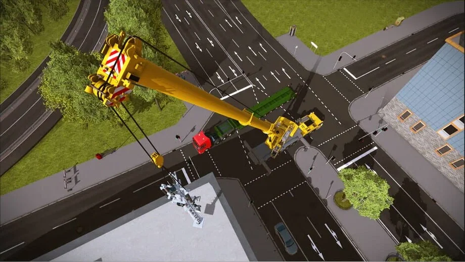 Construction Simulator 2015: Liebherr LTM 1300 6.2 (DLC) (PC) gallery image 13