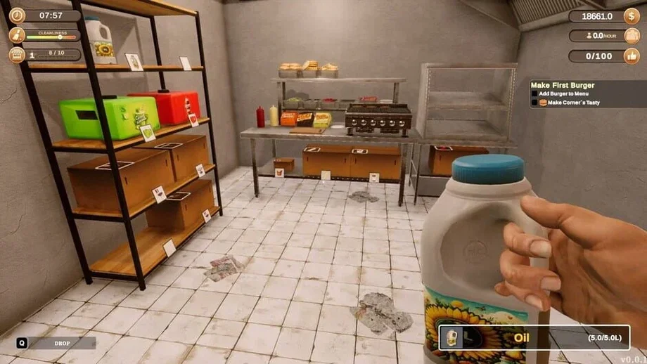 Corner Kitchen Fast Food Simulator (PS5) gallery image 3