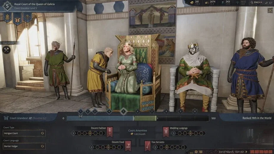 Crusader Kings III: Royal Court (DLC) (PC) gallery image 2