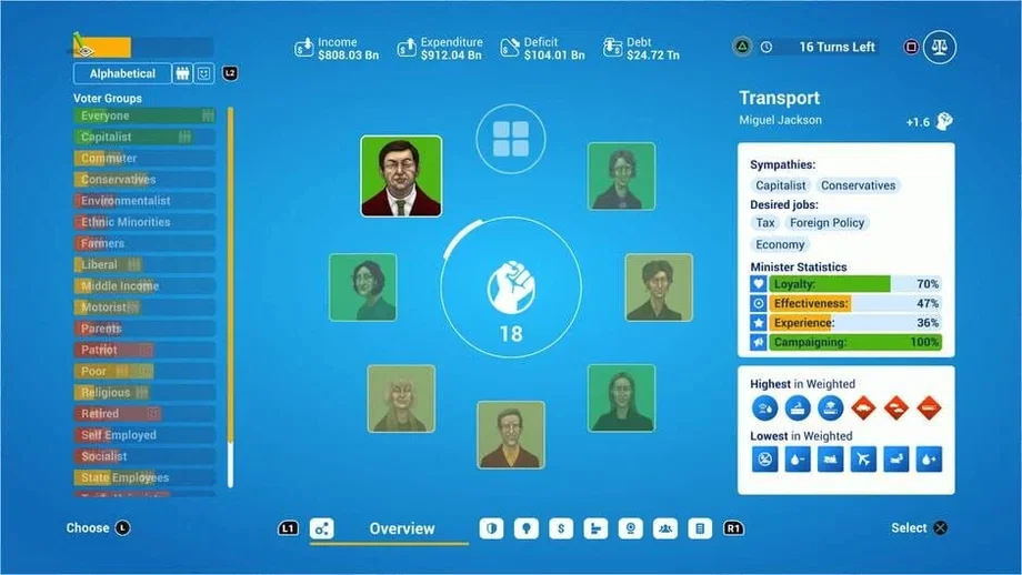 Democracy 4: Console Edition Game Edition (PS4) gallery image 2