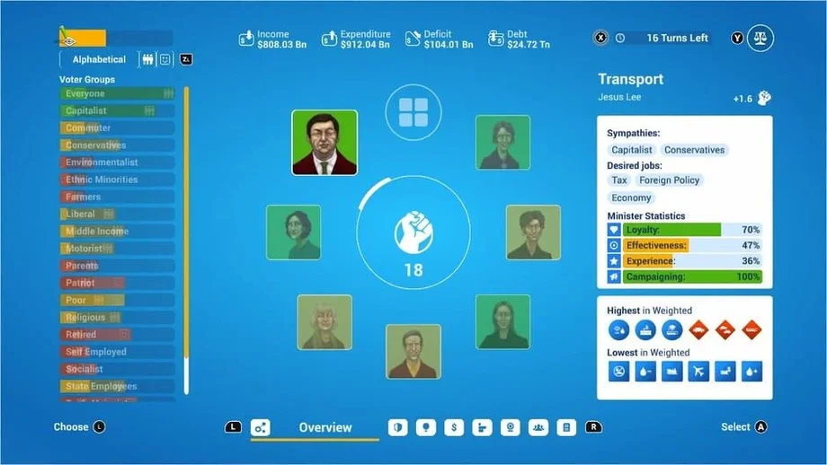 Democracy 4: Console Edition Game Edition (PS4) gallery image 6