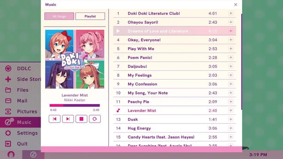 Doki Doki Literature Club Plus! (PC) gallery image 9