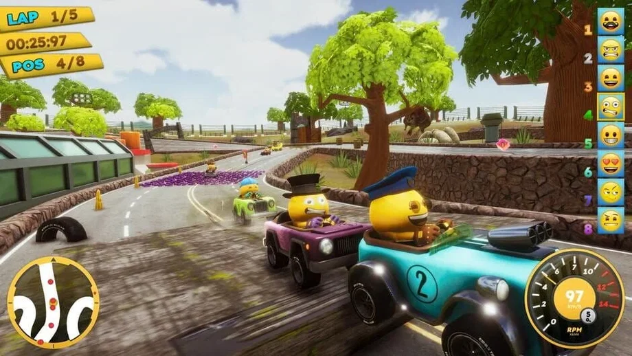 Emoji Kart Racer (PS4) gallery image 6