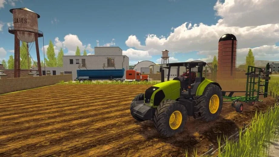 Farming Sim 25: Drive Tractors, Combine, Trucks (PS4) gallery image 2