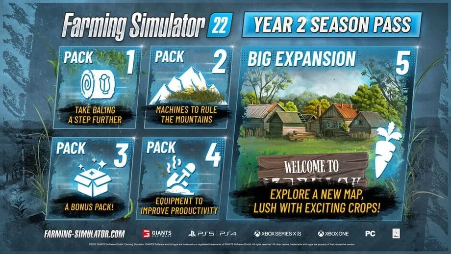 Farming Simulator 22 - Year 2 Season Pass (PC) gallery image 2