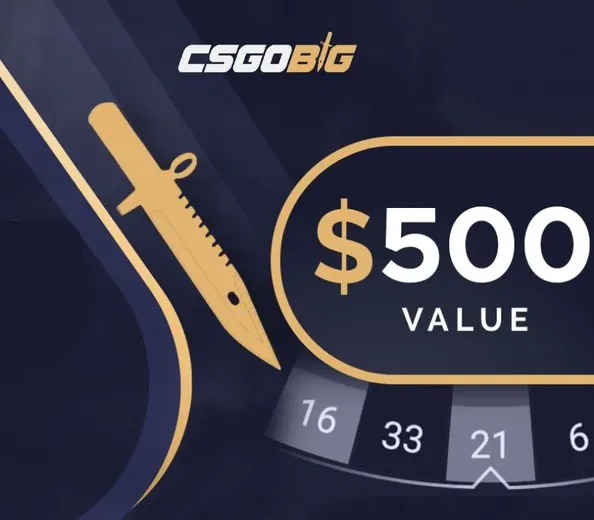 CSGOBIG 500 USD Gift Card (Global) gallery image 2