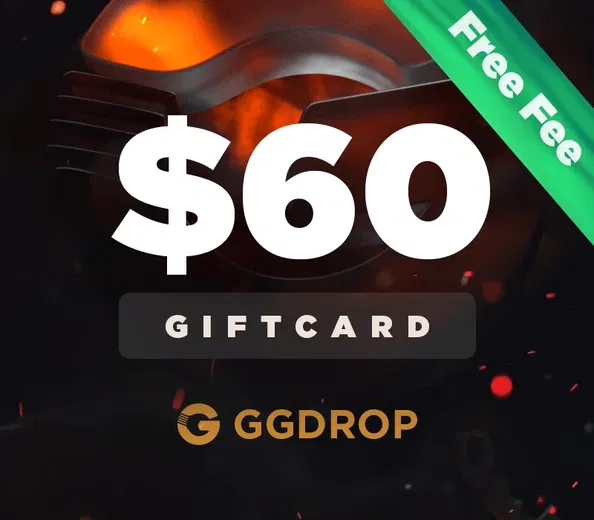 GGdrop 60 USD Gift Card (Global) gallery image 1