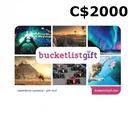 BucketlistGift 2000 CAD Gift Card (Canada) thumb 2
