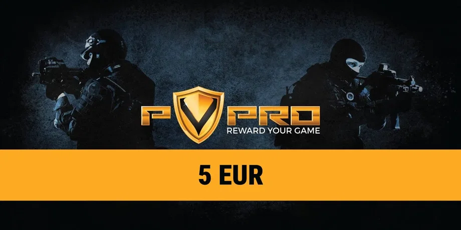 PvPRO 5 EUR Gift Card (Europe) gallery image 2