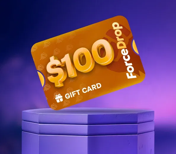 Forcedrop.gg 100 USD Gift Card (Global) gallery image 1