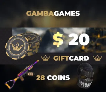 GambaGames 20 USD Gift Card (Global)