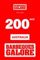 Barbeques Galore 200 AUD Gift Card (Australia) thumb 2