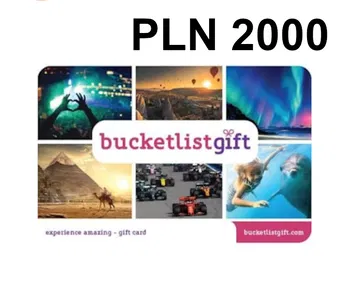 BucketlistGift 2000 PLN Gift Card (Poland)