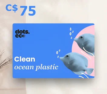 Dots.eco Clean Ocean Plastic 75 CAD Gift Card (Canada)