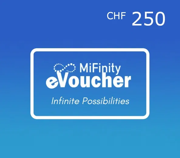 Mifinity eVoucher 250 CHF Gift Card (Switzerland) gallery image 2