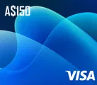 Visa Digital 150 AUD Gift Card (Australia) thumb 2