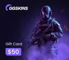 GGSkins 50 USD Gift Card (Global) thumb 2