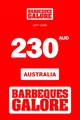 Barbeques Galore 230 AUD Gift Card (Australia) thumb 2