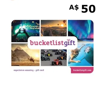 BucketlistGift 50 AUD Gift Card (Australia)