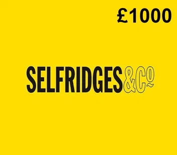 Selfridges 1000 GBP Gift Card (United Kingdom)