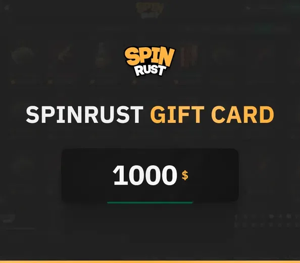 SPINRUST 1000 USD Gift Card (Global) gallery image 1