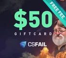 CS fail 50 USD Gift Card (Global) thumb 2