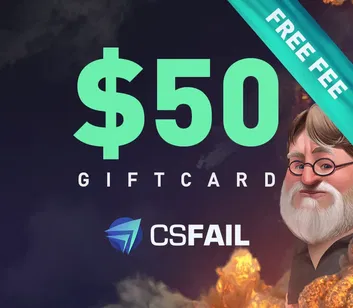 CS fail 50 USD Gift Card (Global)