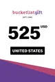 BucketlistGift 525 USD Gift Card (United States) thumb 2