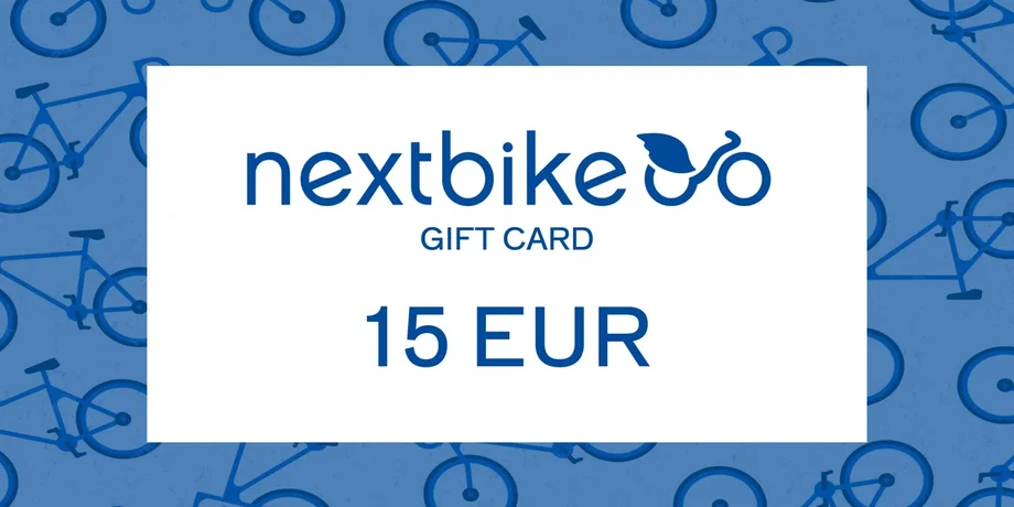 Nextbike 15 EUR Gift Card (Germany) gallery image 2