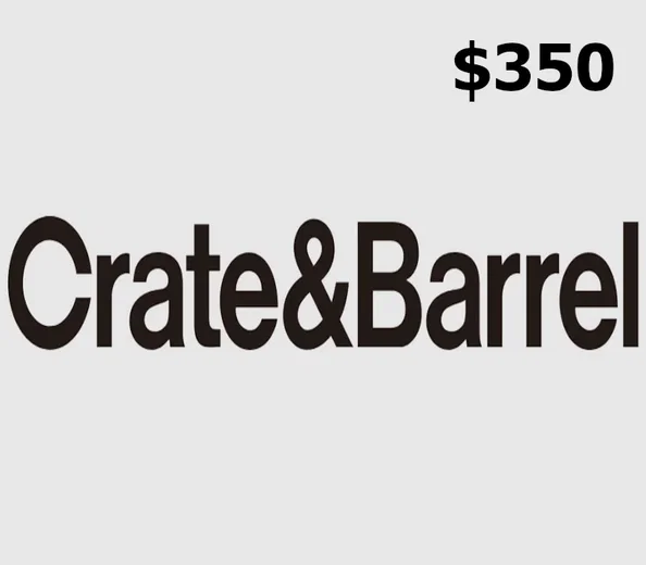 Crate and Barrel 350 USD Gift Card (United States) gallery image 1
