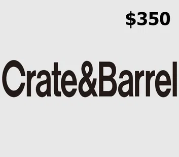 Crate and Barrel 350 USD Gift Card (United States)