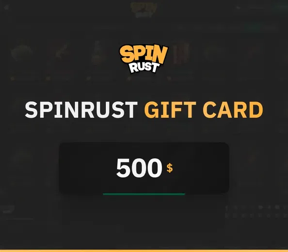SPINRUST 500 USD Gift Card (Global) gallery image 1