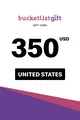 BucketlistGift 350 USD Gift Card (United States) thumb 2