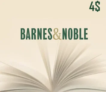 Barnes and Noble 4 USD Gift Card (United States)