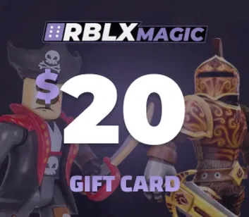 RBLXMagic 20 USD Gift Card (Global)