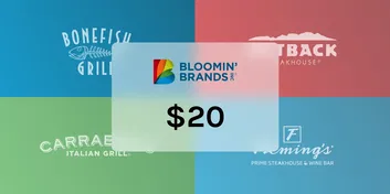 Bloomin Brands 20 USD Gift Card (United States)