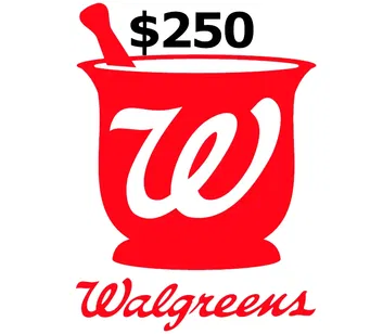 Walgreens 250 USD Gift Card (United States)